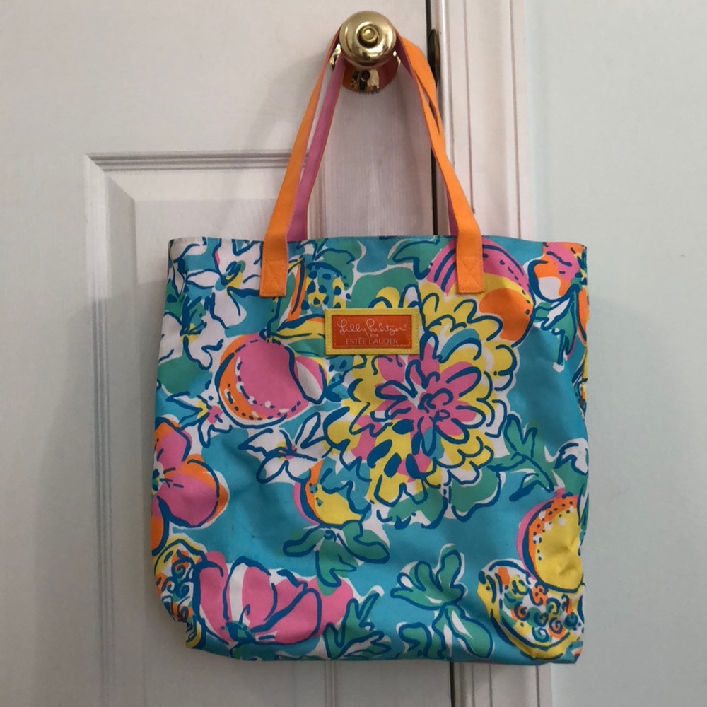 Lilly Pulitzer for Estée Lauder Tote
